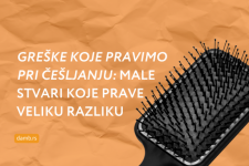 najčešče greške pri češljanju