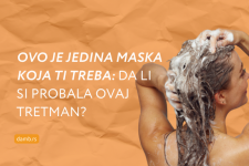 nega kose maskom za hidrataciju