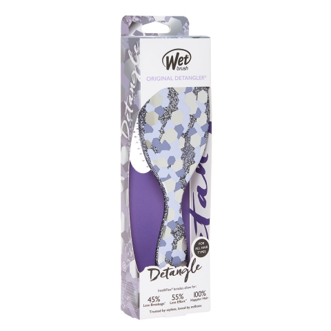 Wet Brush Original Detangler Groovy Disco Purple pakovanje