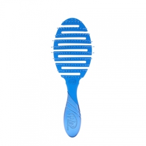 Wet brush Oval PRO Flex Dry Neon Glow Blue profesionalna cetka za kosu