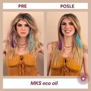 MKS eco Oil Isle of you ulje za negu kose arganovo i ulje semena konoplje